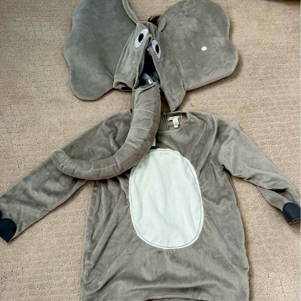 Pottery Barn Kids elephant costume